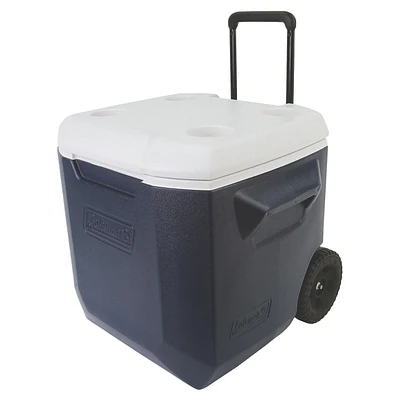 Glacière 45 Quarts à Roues Coleman, Bleu