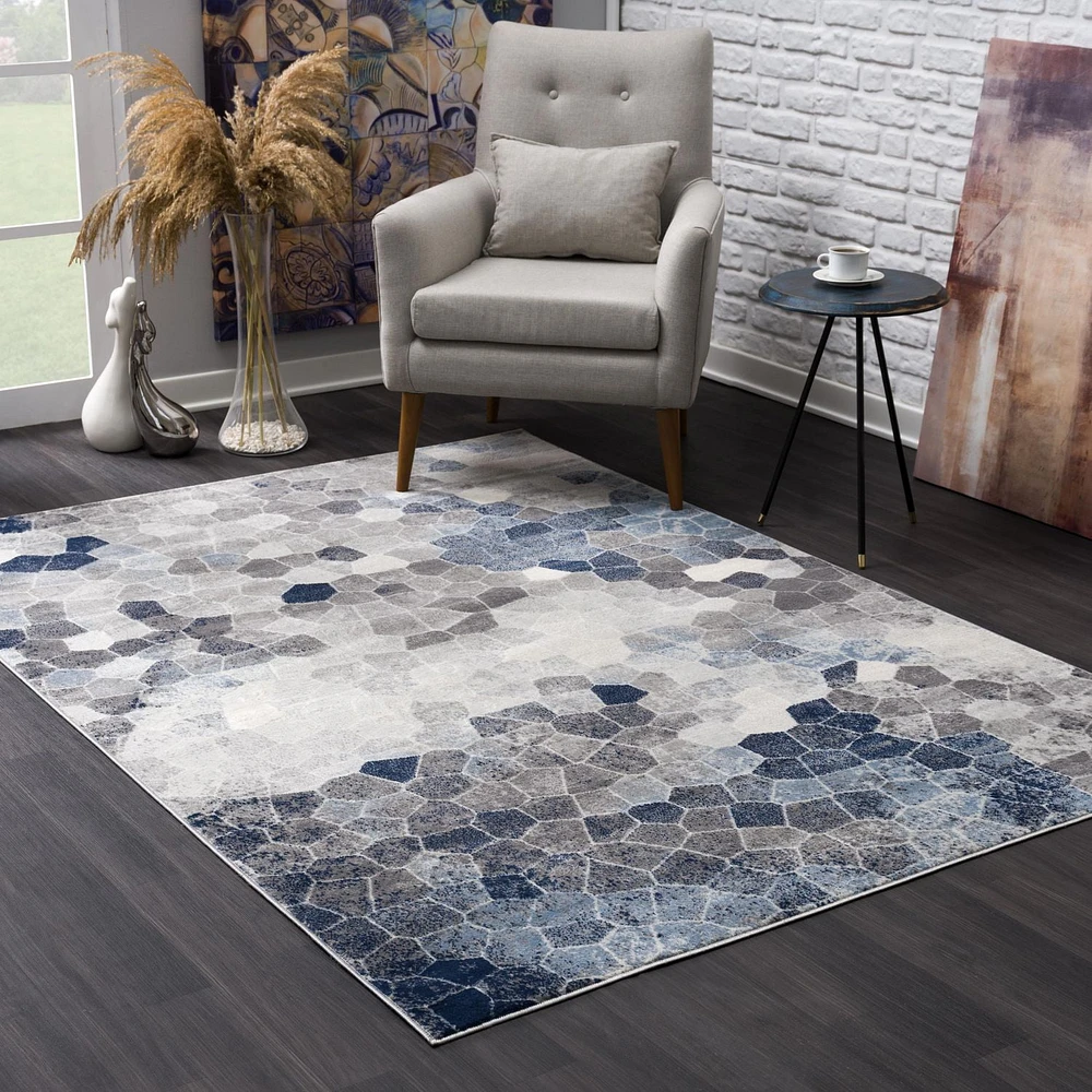 Rug Branch Havana Collection Tapis traditionnel en détresse