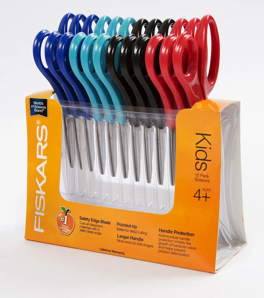 Fiskars Scissors Display Pointed