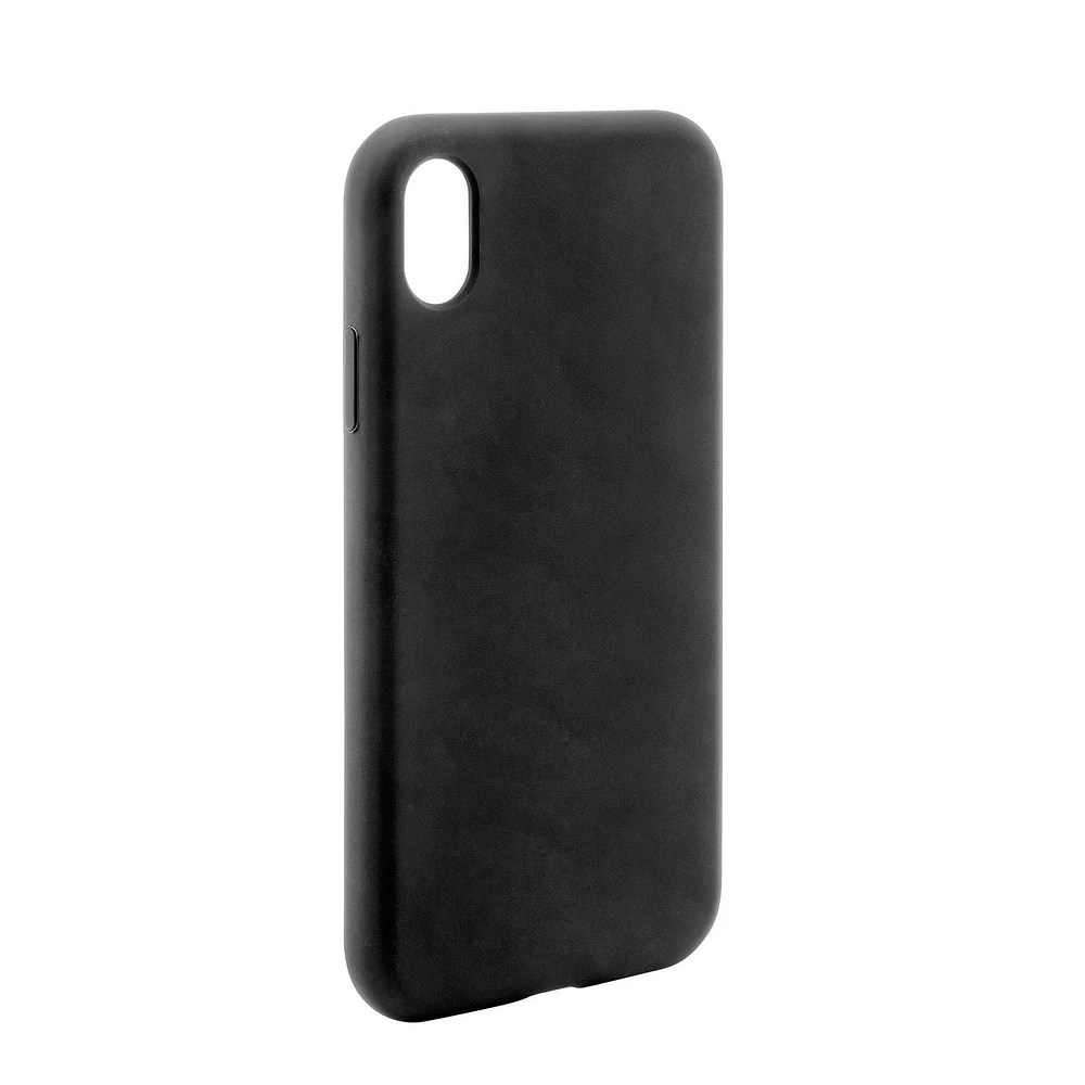 blackweb Soft-Shell Fashion Silicone iPhone XR Case (Black), Light, soft-touch finish