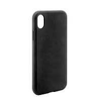 blackweb Soft-Shell Fashion Silicone iPhone XR Case (Black), Light, soft-touch finish