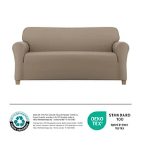 Pixel Soft Stretch Sofa Slipcover, Furniture Cover Made of 20% Recycled Fabric, Durable and Easy to Apply