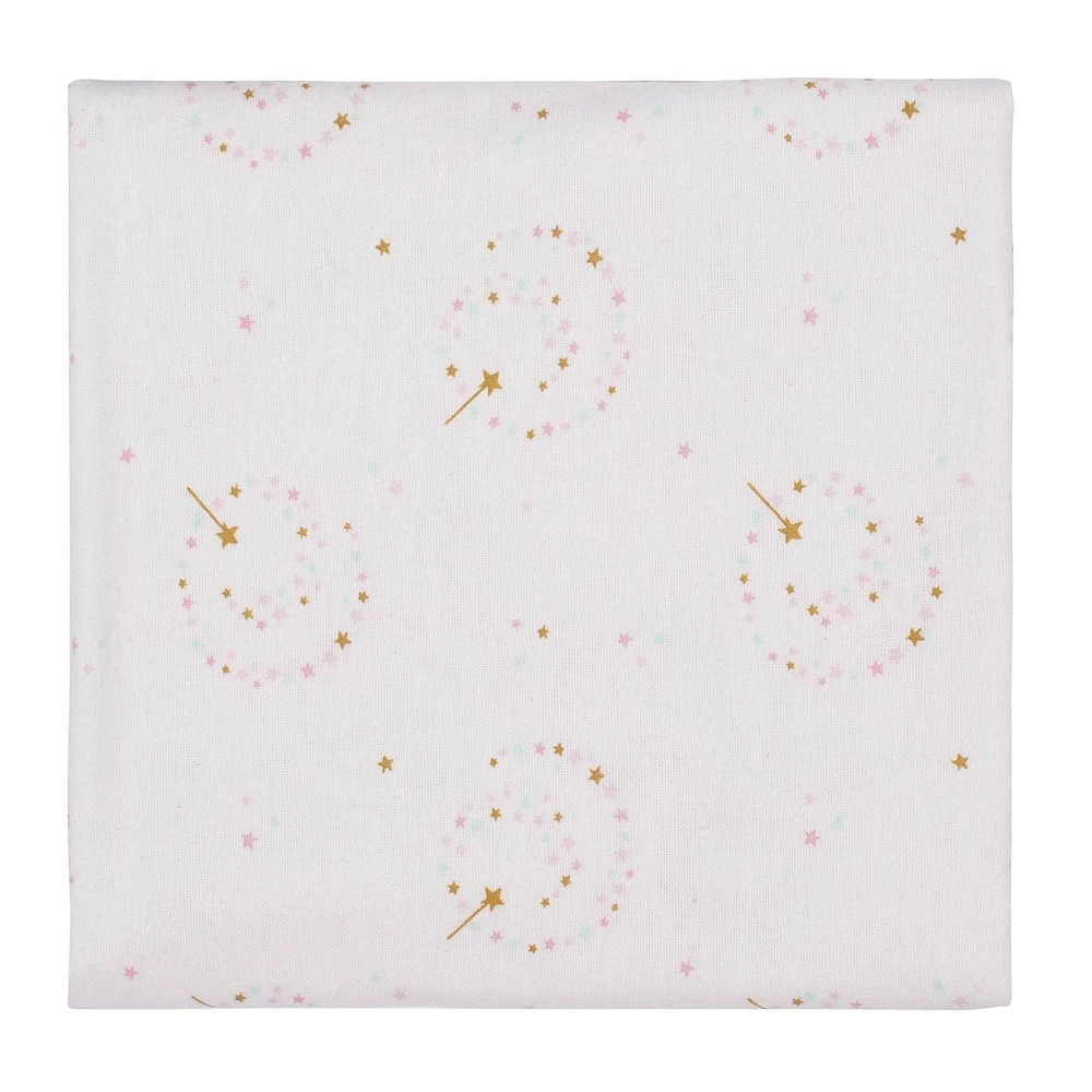 Paquet de 5 couvertures pour bébé de Gerber® Princesse Bleu