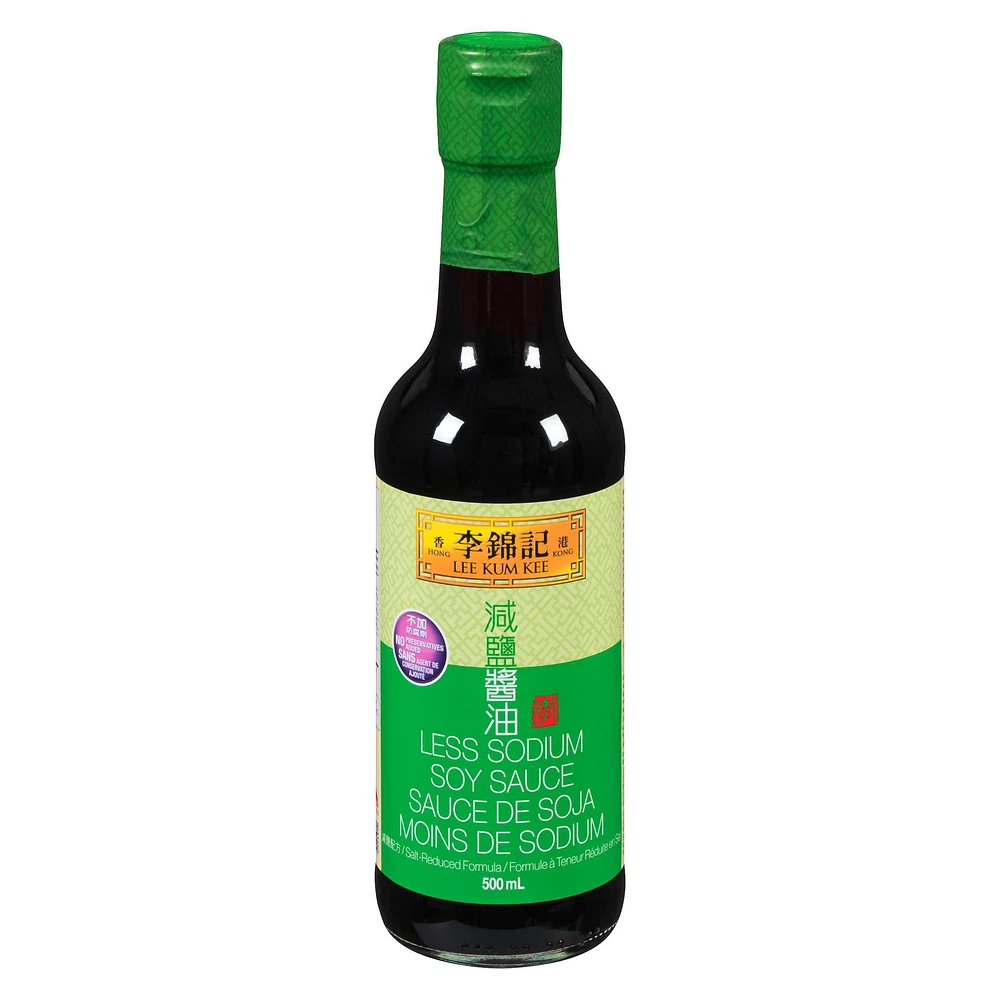 Lee Kum Kee Soy Sauce, Low Sodium, 16.9 fl oz, Lee Kum Kee Soy Sauce, Low Sodium, 16.9 fl oz