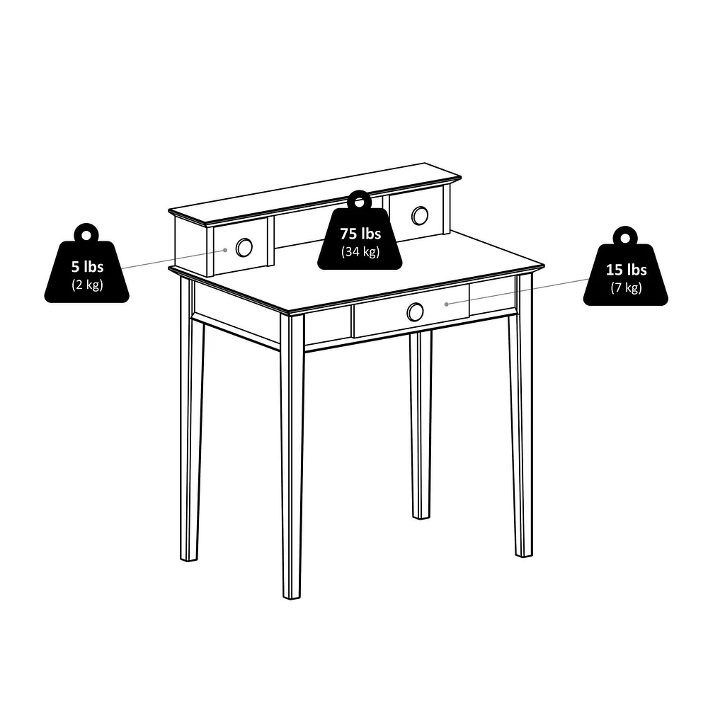 Winsome 99333 Writing Desk