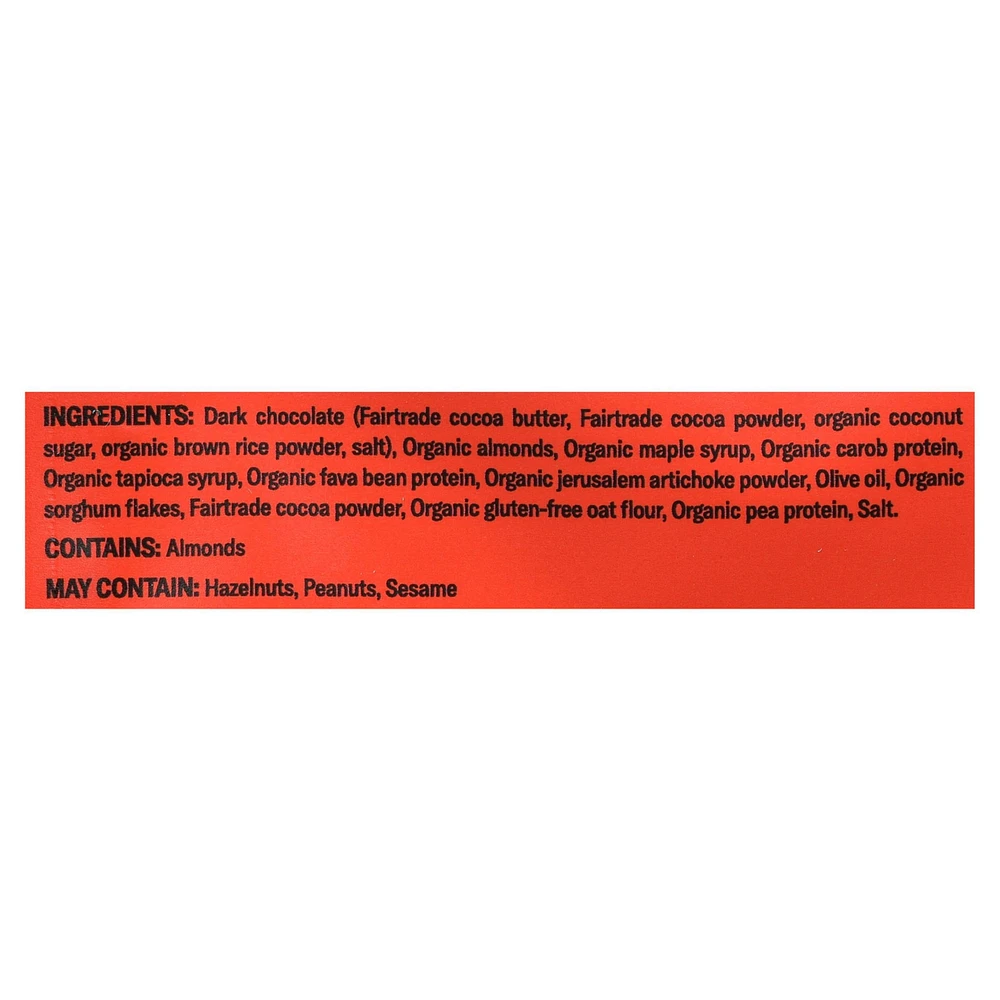 Mid-Day Squares Almond Crunch Plant-Based Functional Chocolate Bar