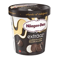 HÄAGEN-DAZS EXTRÄAZ Cookies & Cream Ice Cream 450 ml, E-HAGEN DAZS HD EXTRZ CKS&CRM