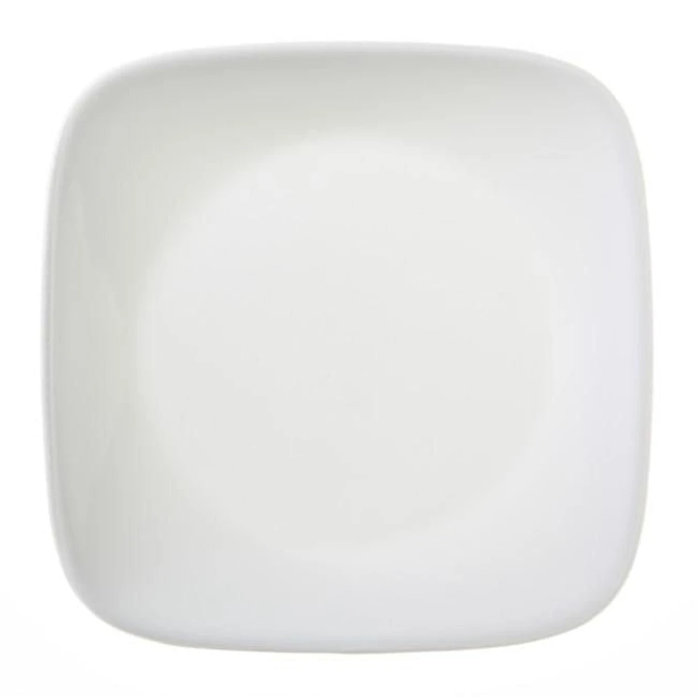 Assiette à pain CorelleMD Plaque d'application carrée de 6,5 po