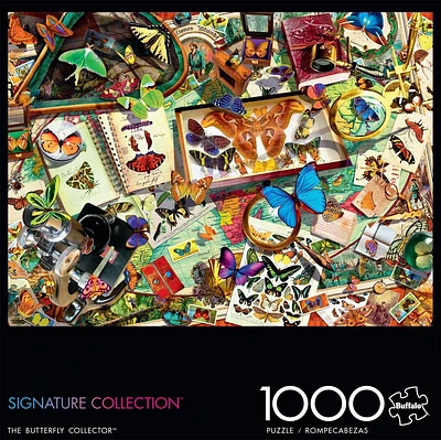 Buffalo Games - Signature Collection - The Butterfly Collector - 1000 Piece Jigsaw Puzzle
