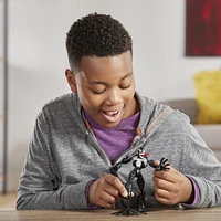 Marvel Spider-Man Bend and Flex Venom Action Figure Toy, 6-Inch Flexible Figure, Includes Web Accessory, For Kids Ages 6 And Up