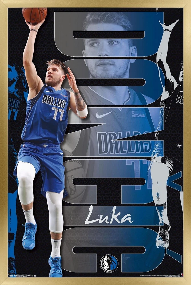 NBA Dallas Mavericks - Luka Doncic 19 Wall Poster