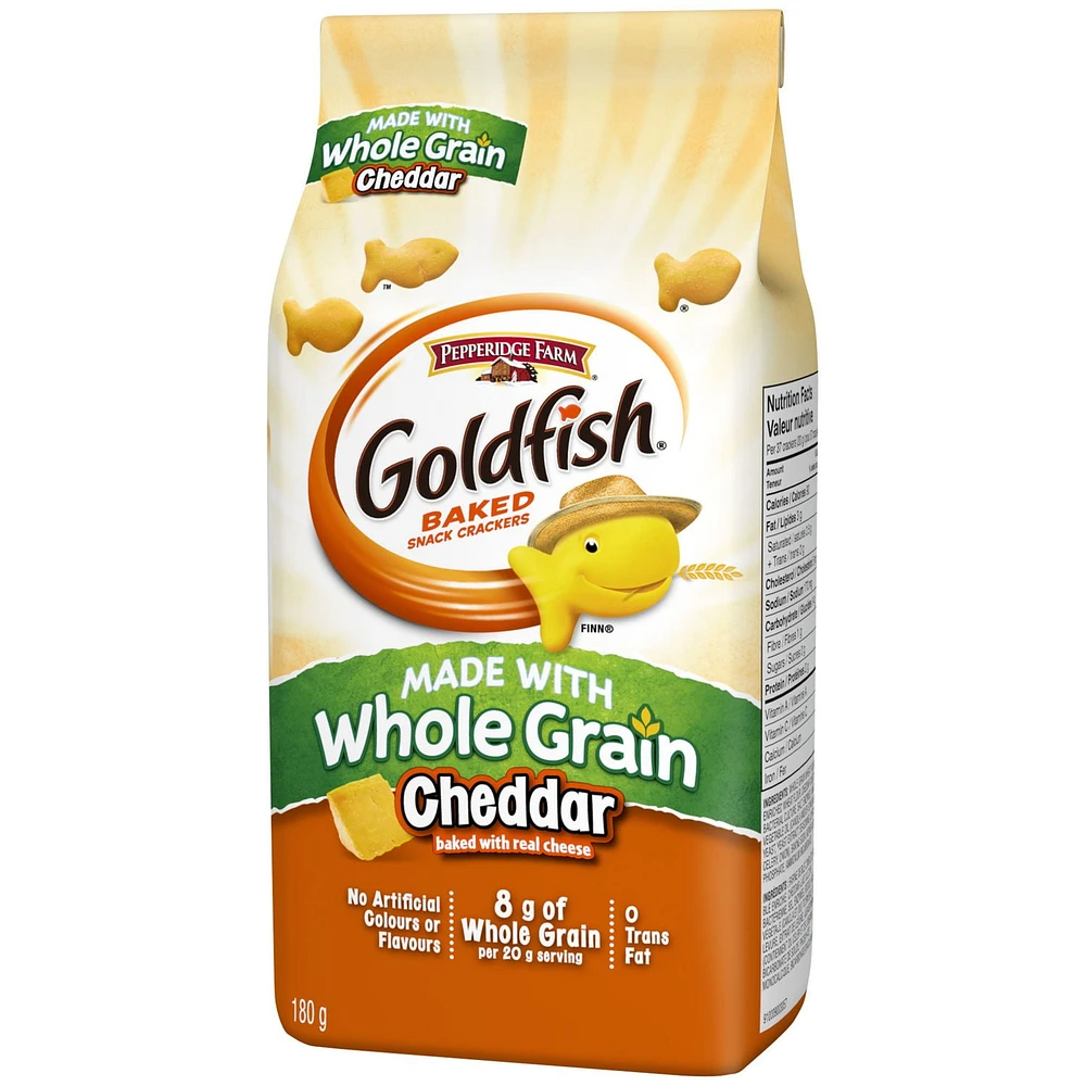 Goldfish® Cheddar Crackers made with Whole Grain, 180 g