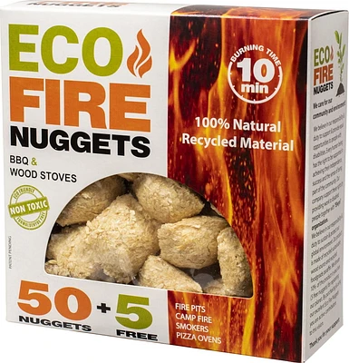 Eco Fire Nuggets Fire Starter - Non Toxic, Eco Friendly