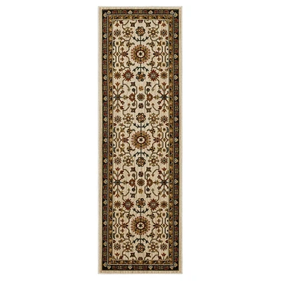 Mohawk Home Monaveen Cream Woven Polyester Area Rug