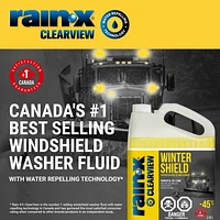 Rain-X® UltraClair - Lave-glace Défense hivernale, -45 °C 3,78 L