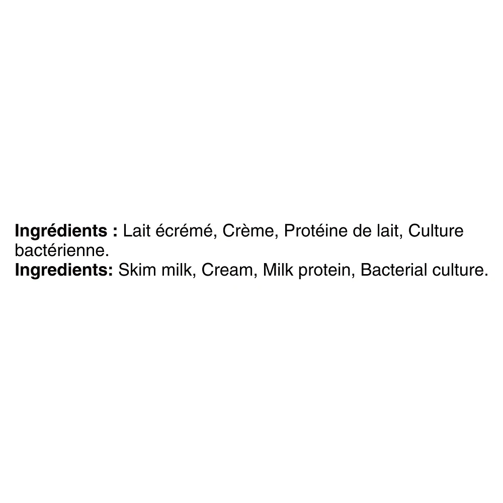 Liberté Greek 2% Yogurt, Plain, High Protein, 750 g, 750 g