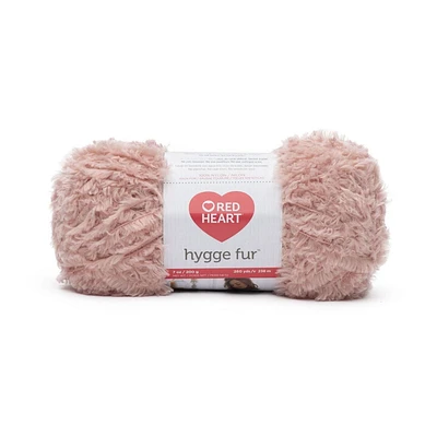 Red Heart Hygge Fur Yarn (200 g/7 oz), Dusty Pink