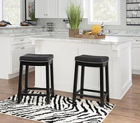 Tabouret de comptoir Warren noir