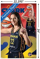 WNBA Indiana Fever - Caitlin Clark 24 Wall Poster, 14.725" x 22.375" Framed