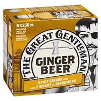 The Great Gentleman Spicy Ginger Beer, 6 x 250ml