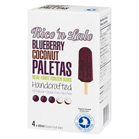 Rico N Lalo Paletas Myrtille De Noix De Coco