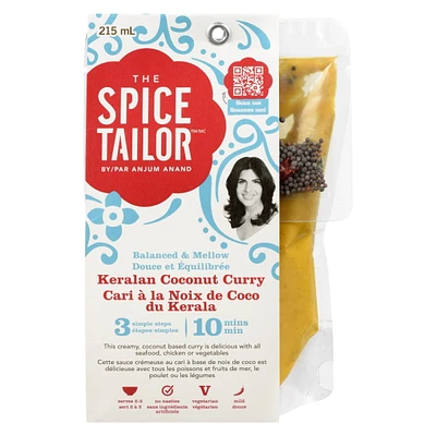 KERALAN COCONUT CURRY 215 ml, balanced & mellow