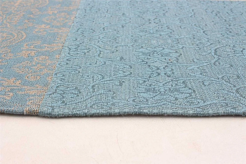 ECARPETGALLERY 5'8" x 7'8" Contemporary Collage Handmade Area Rug for Living Room, Dining Room and Bedroom in Grey