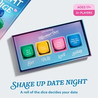 Let’s Get Deep® Date Night Dice by Relatable, Includes 4 Dice, for Ages 18+, Roll for 200+ Unique Date Night Ideas