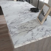 Sauder La Collection East Rock Bureau en L, Finition Ashen Oak, 431764
