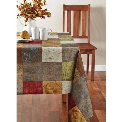 Nappe en tissu toscan de Mainstays, 52"W x 70"L, disponible en plusieurs tailles