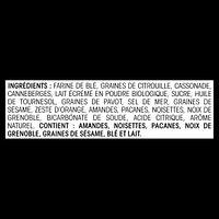 Boulangerie Grissol Artisanal Crisps Cranberry Poppy Seed, Dare