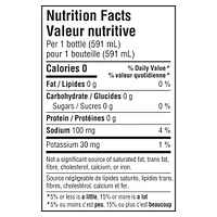 Dr Pepper Zero Sugar Soda 591 mL, Bottle, 591 mL
