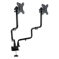 Allsop Metal Art Dual Monitor Arm - Black