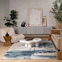 Rug Branch Silvia Collection Tapis de couloir abstrait moderne