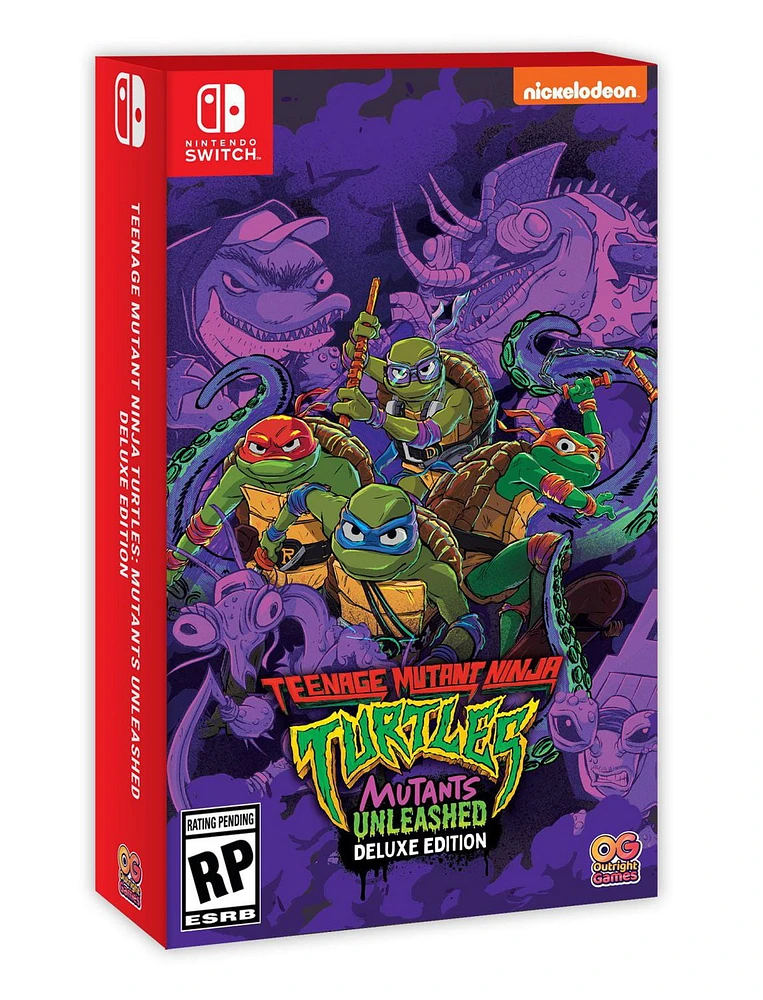 Teenage Mutant Ninja Turtles: Mutants Unleashed – Deluxe Edition (Nintendo Switch) Wal-Mart Exclusive