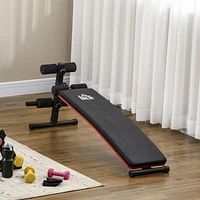 Soozier Banc assis pliable, entraînement de base réglable pour gym à domicile
