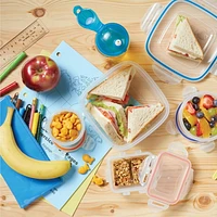 Starfrit LocknLock Easy Match 6-Piece Lunch Set, Nestable and stackable