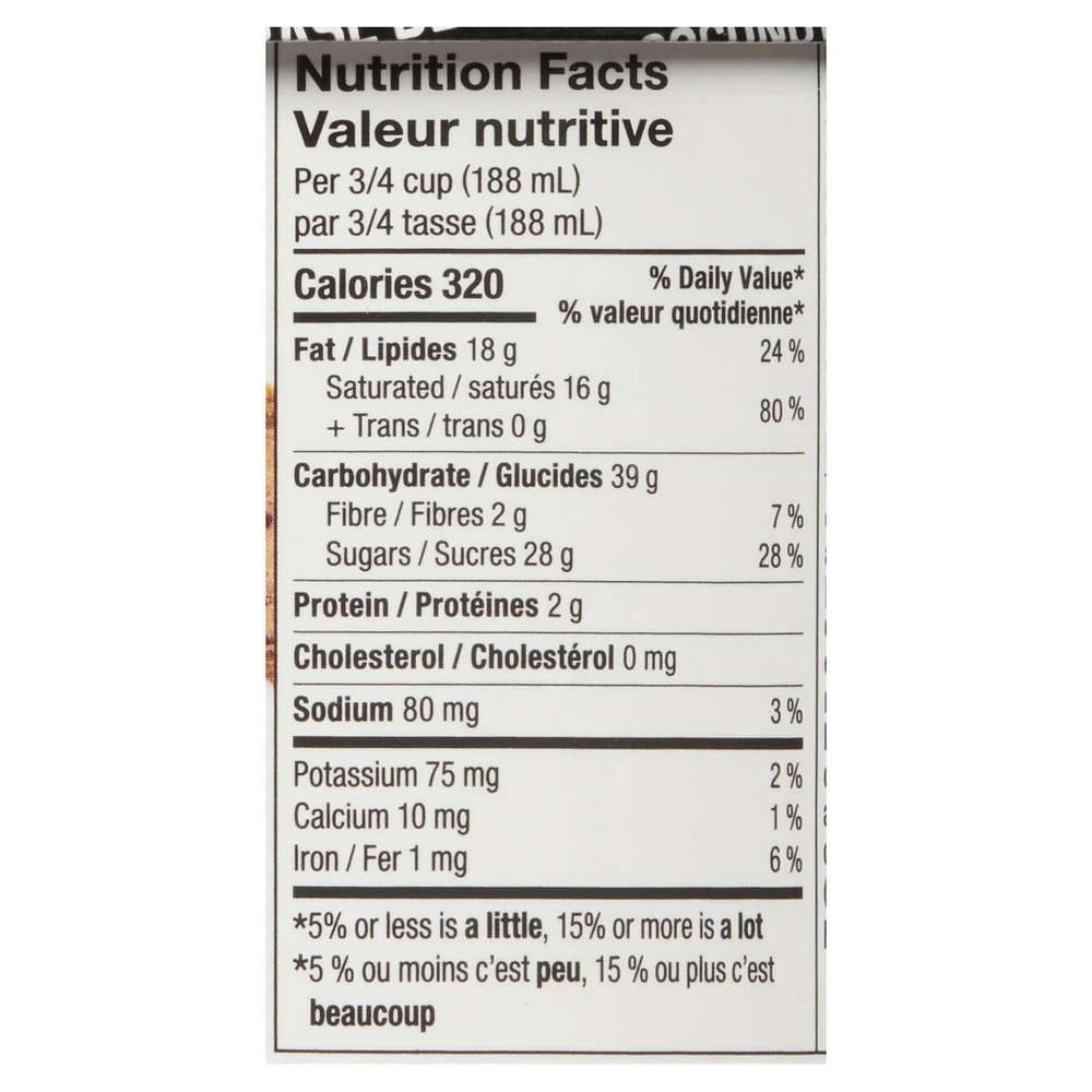 So Delicious Cookie Dough Flavoured, Gluten-Free Dairy-Free, Coconut Frozen Dessert, 500 mL Dairy Free Gluten Free Cookie Dough Flavoured, Coconut Frozen Dessert