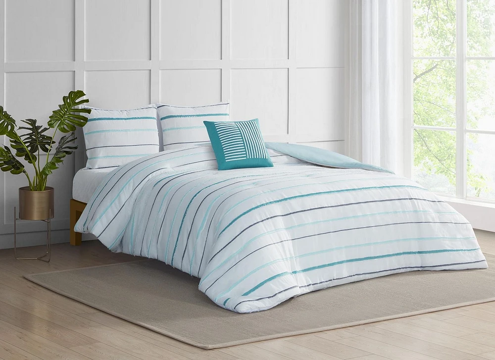 Hunter 4 Piece Reversible Comforter Set