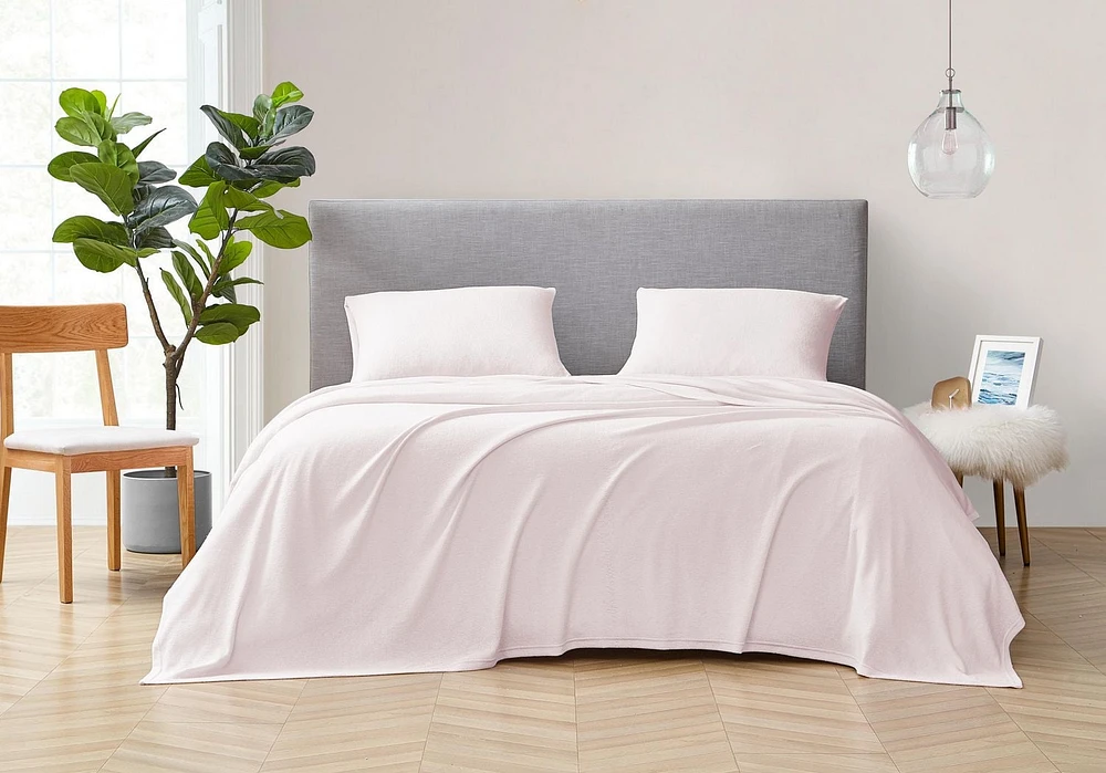 Ensemble de draps 1 place Rose en Cotton Beco Home