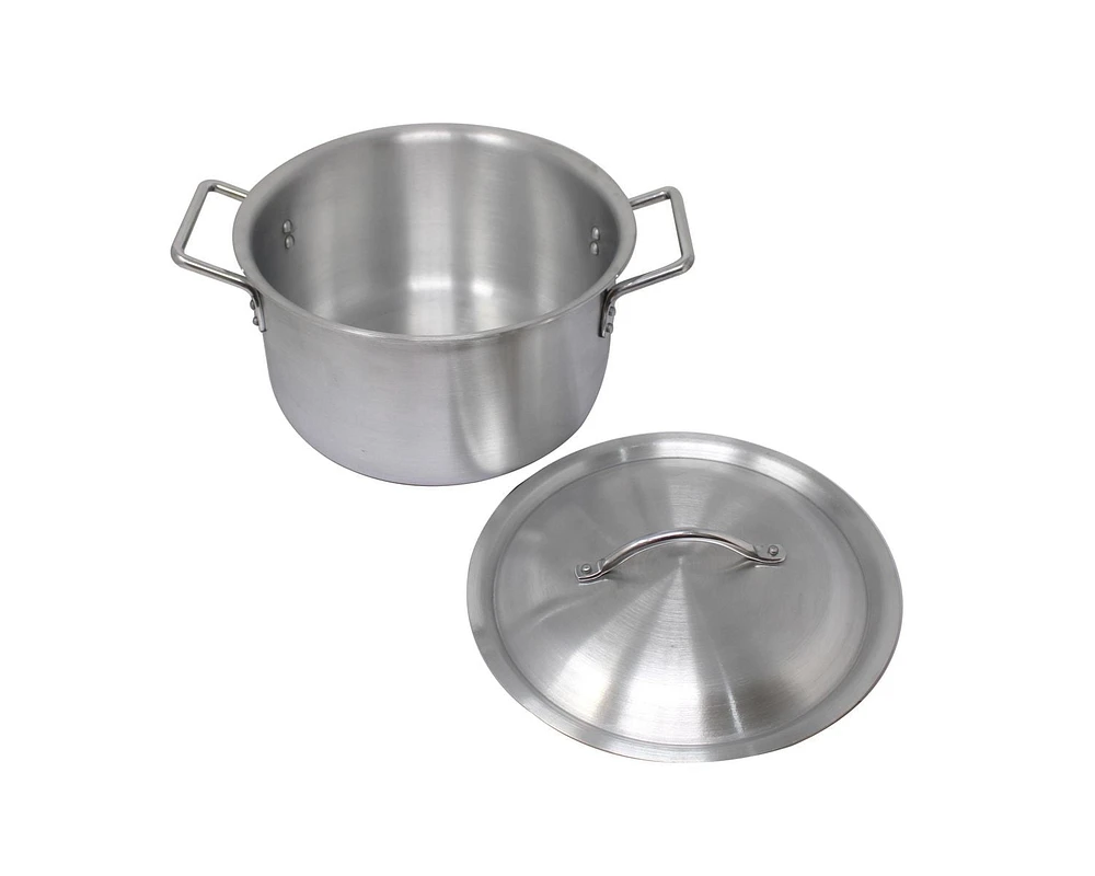 Mainstays Aluminium Stockpot with Aluminium lid 31 CM, Stockpot