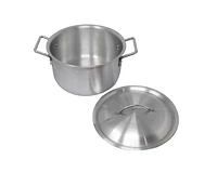 Mainstays Aluminium Stockpot with Aluminium lid 31 CM, Stockpot