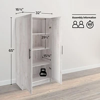Prepac Armoire d'appoint Elite
