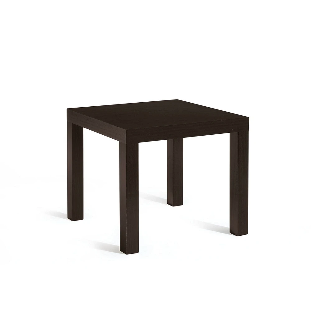 Table d'appoint MAINSTAYS; expresso, petite taille