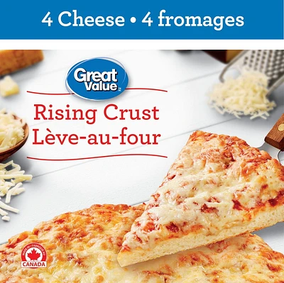 Pizza lève-au-four Great Value 4 fromages 632 g