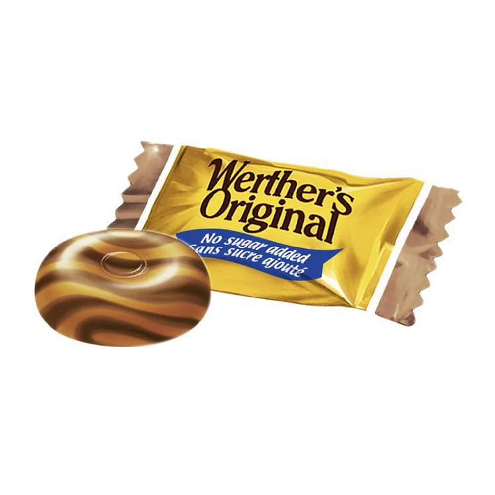 Werther’s Original No Sugar Added Caramel Chocolate Hard Candy, 60g