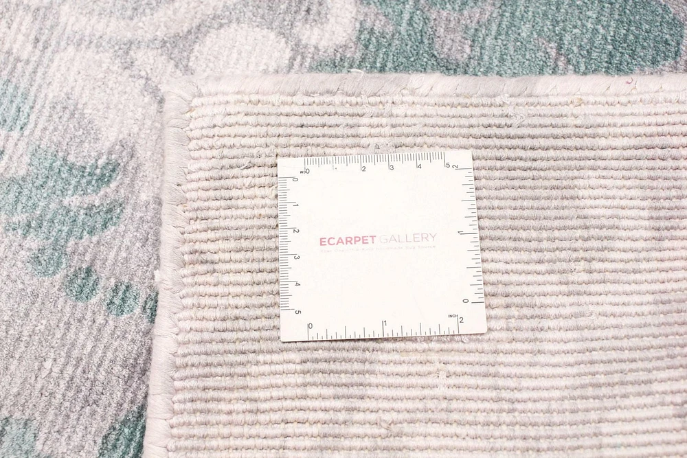 ECARPETGALLERY 5'0" x 8'0"  Transitional Galleria Hand Loomed Area Rug for Living Room, Dining Room and Bedroom in Grey