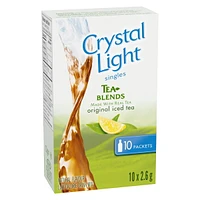 Crystal Light Singles, Iced Tea, 2.6g, 10 Packets