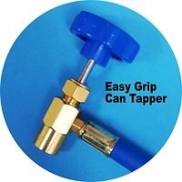 DURACOOL® 134a Charge Hose with Can Tap, Pressure Gauge & Quick Connect., 134a CHGE HOSE GAUGE CONNECT