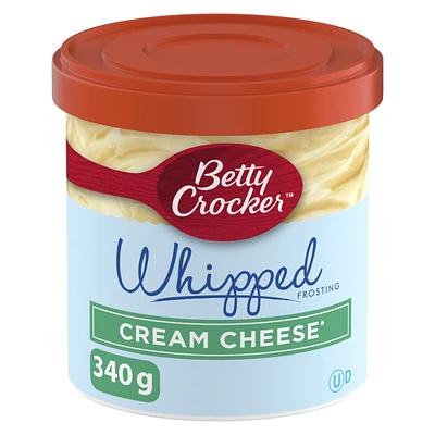 Betty Crocker Whipped Frosting, Cream Cheese, Gluten Free, 340 g